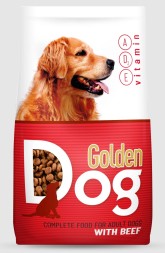 Golden Dog Сухой корм для взрослых собак 20 кг, говядина