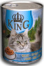 King консервы для кошек, 415 г, рыба