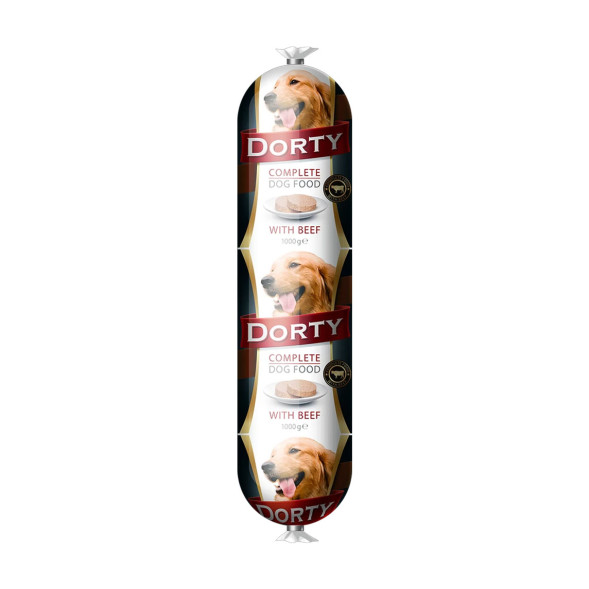 Dorty Dog влажный корм для собак, салями,  1000 г, мясо