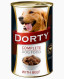 Dorty Dog консервы для собак, ж/б, 415 г, говядина