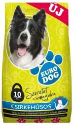 Euro Dog сухой корм для собак, 10 кг, курица