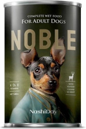 Noble Dog консервы для собак, 1240 г, оленина