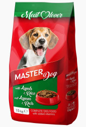 Master сухой корм для собак, 15 кг, баранина, рис