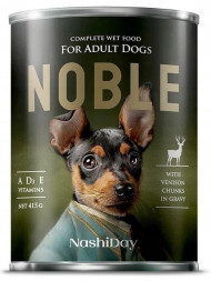 Noble Dog консервы для собак, 415 г, оленина