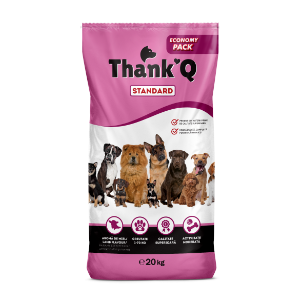 THANK’Q STANDARD сухой корм для собак, 20 кг, баранина