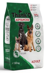 THANK’Q ADVANCED сухой корм для собак, Triplex упаковка, 10 кг, говядина