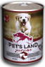 Pet’s Land Junior консервы для молодых собак, 800 г, говядина-ягненок