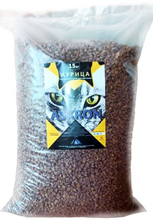 Askron dry cat food, 15 kg, Chicken
