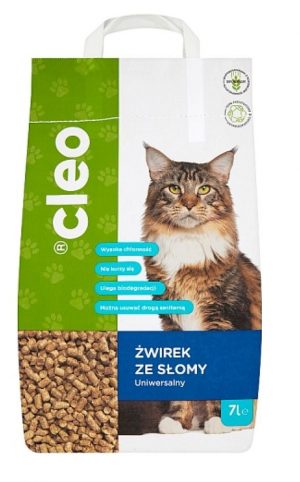 CLEO straw cat litter 7L