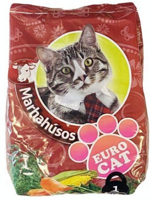 Euro Cat dry cat food, 1 kg, Beef