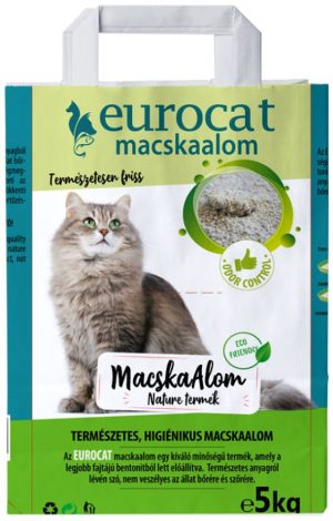 Euro Cat Litter (Bentonite), natur scent, 5 kg