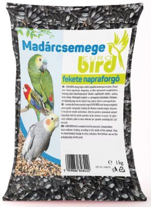 Euro Bird bird food, black sunflower, 500 g