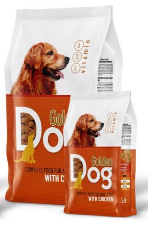 Golden Dog, dry dog food 20 kg (adult), Chicken