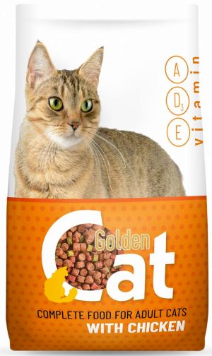 Golden Cat complete dry cat food 1 kg Сhicken