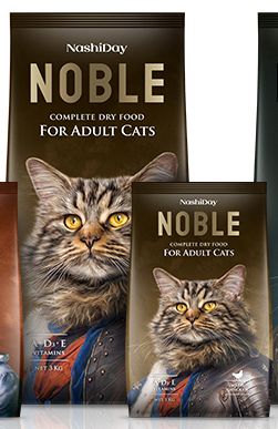 Noble Cat complete dry cat food 1 kg Сhicken