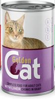 Golden Cat canned cat food 415g, Liver