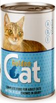 Golden Cat canned cat food 415g, Fish