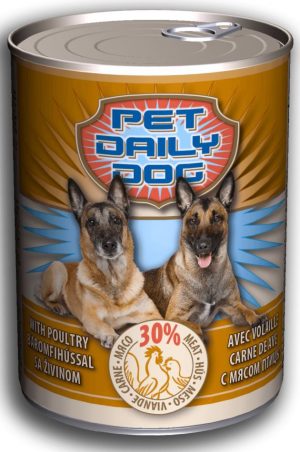 Pet Daily wet dog food, 415g, Poultry