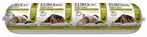 Euro Dog PLUS wet dog-cat food, Salami, 1 kg, Duck