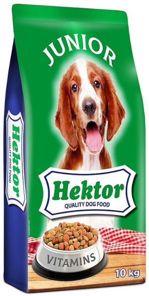 Hektor dry dog food, 10 kg, Junior