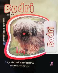 Bodri dry dog food, 1 kg, Beef