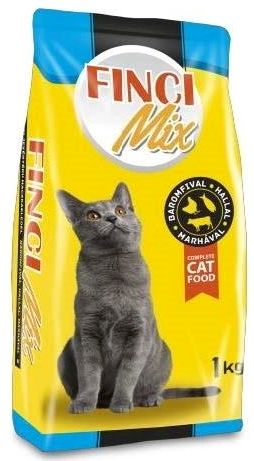 Finci-Mix dry cat food, 1 kg, Beef-Fish-Poultry