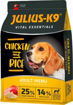 JULIUS K-9 dry dog food, Vital Essentials, 12 kg, Poultry-Rice