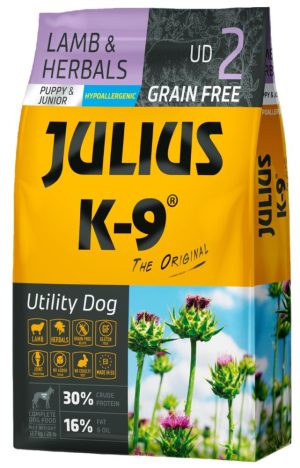 JULIUS K-9 dry dog food, 10 kg, Lamb-Herbals
