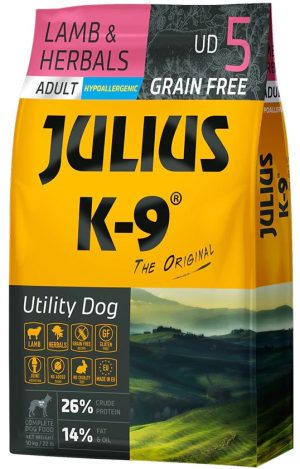 JULIUS K-9 dry dog food, 3 kg, Lamb-Herbals