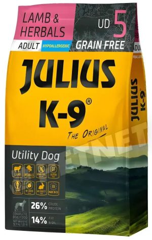 JULIUS K-9 dry dog food, Senior-Light, 3 kg, Lamb-Herbals
