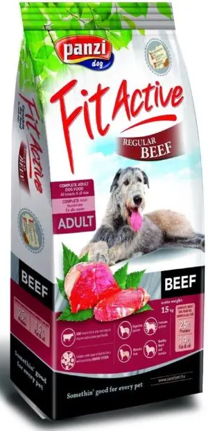 FitActive B.C. dry dog food, Regular, 15 kg, Beef