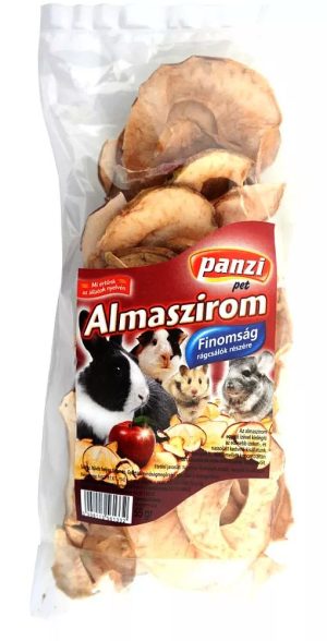 Panzi rodent food, Chips, 55 g, Apple