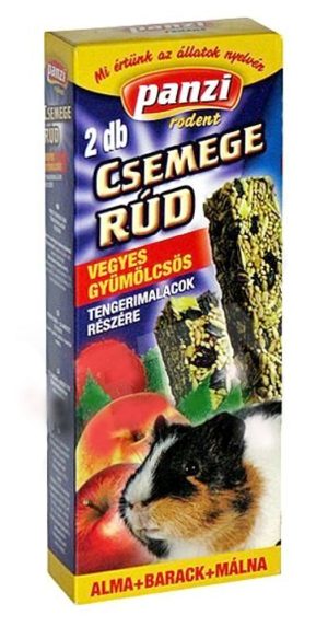 Panzi rodent food, Sticks, Fruit, 2 pcs, 265 g, Cavia