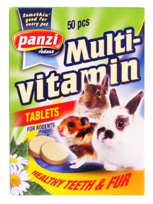 Panzi rodent vitamin, Multivitamin, 50 pcs