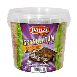 Panzi turtle food, Granule, 1 l