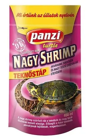Panzi turtle food, Small turtle, 400 ml, Shrimp