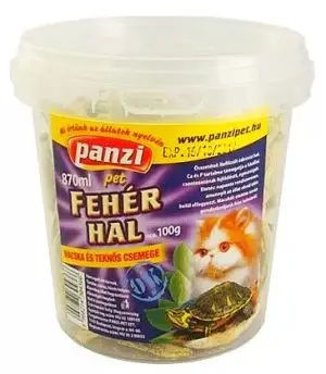 Panzi turtle-cat food, Dried white fish, 100 g