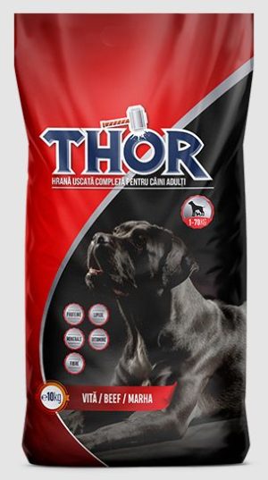 THOR dry dog food, 10 kg, Beef